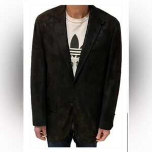 Mantoni Italy Design Suede Jacket
